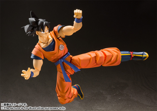Bandai S.H.Figuarts Dragon Ball Z Son Goku A Saiyan Raised on Earth Reissue