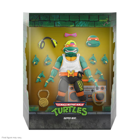 Super 7 - Teenage Mutant Ninja Turtles Ultimates - Rapper Mike