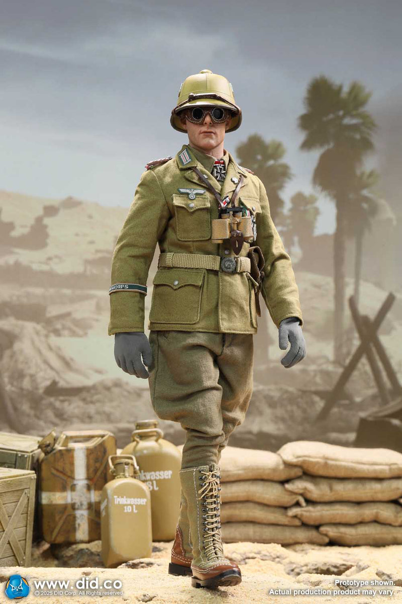 Load image into Gallery viewer, DID - 1/6 WWII German Africa Corps - Supply Duty Ishaan &amp; Panzer Commander Stauffenberg
