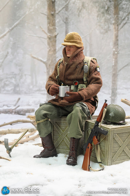 DID - 1/6 WWII US Army 101st Airborne Division 506th PIR - Lieutenant Buck