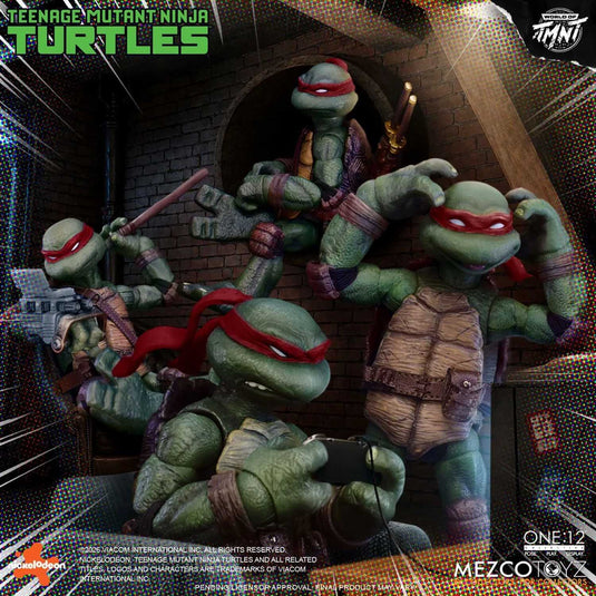 Mezco Toyz - One 12 Teenage Mutant Ninja Turtles (Comics) Deluxe Box Set