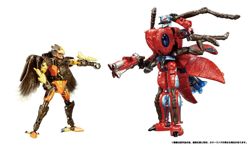 Load image into Gallery viewer, Takara - Transformers War for Cybertron: Airazor VS Inferno Set (Premium Finish)
