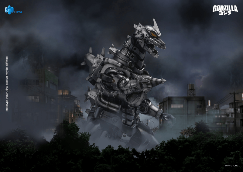 Load image into Gallery viewer, Hiya Toys - Exquisite Basic Series: Godzilla Tokyo S.O.S. (2019) - Mechagodzilla (Heavy Arms / High Mobility Version)
