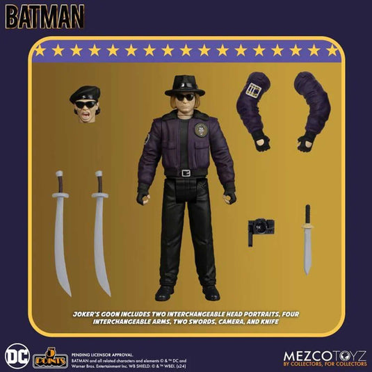 Mezco Toyz - Batman (1989) 5 Points Series 2 Set of 3