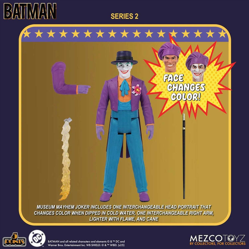 Load image into Gallery viewer, Mezco Toyz - Batman (1989) 5 Points Series 2 Set of 3
