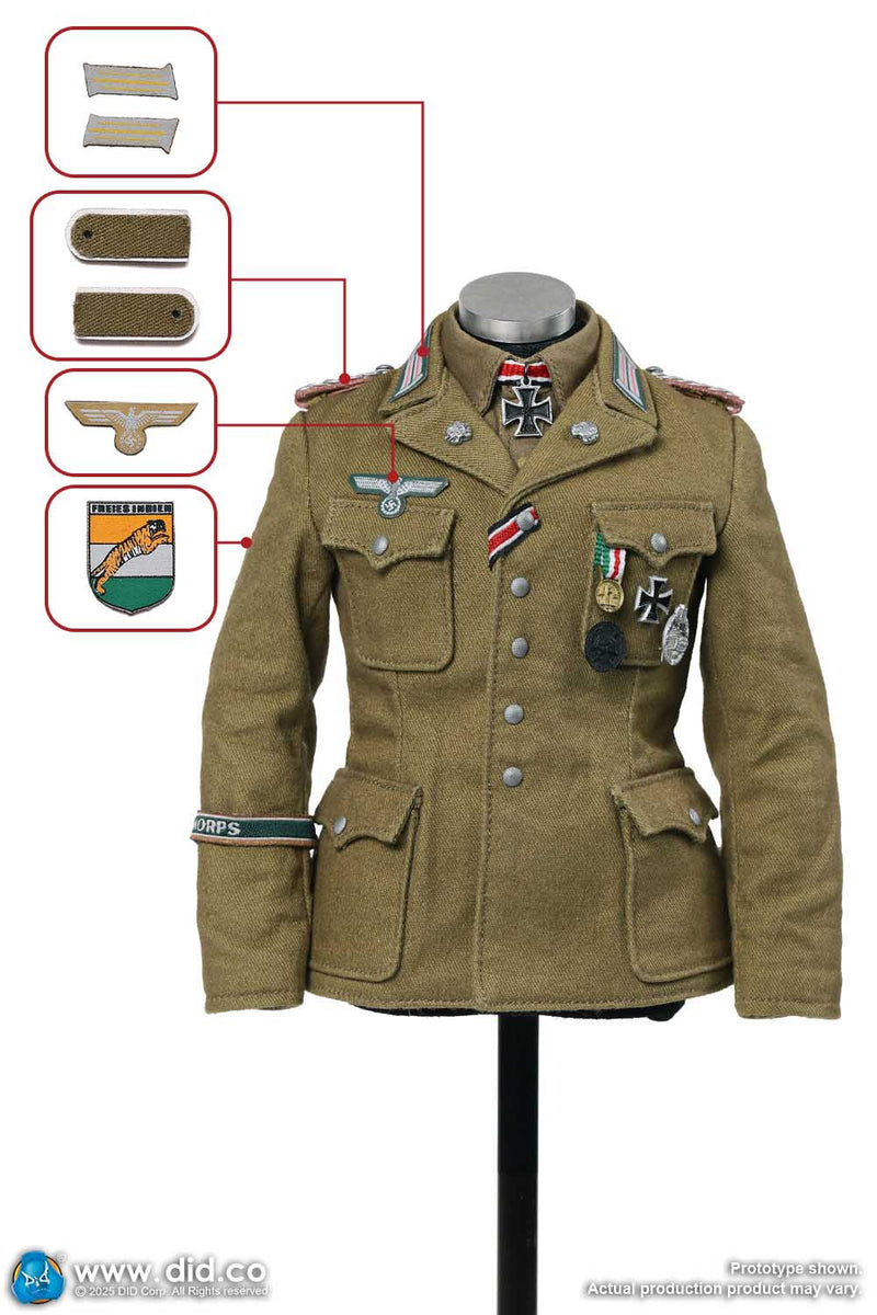 Load image into Gallery viewer, DID - 1/6 WWII German Africa Corps - Supply Duty Ishaan &amp; Panzer Commander Stauffenberg
