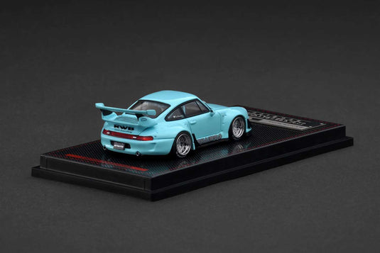 Ignition Model - RWB 993 (Blue Green) 1/64 Scale Diecast Model Car (IG3872)