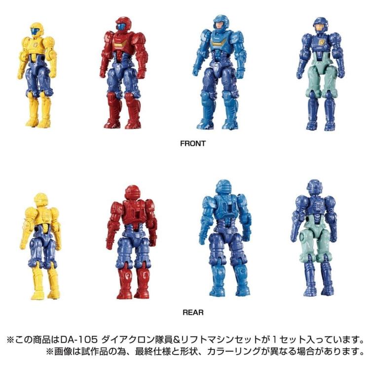Load image into Gallery viewer, Diaclone Reboot - DA-105 Dia-Nauts and Lift Machine Set
