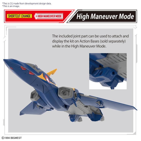 Load image into Gallery viewer, Bandai - HG 1/100 Macross Plus - YF-21 (Guld Goa Bowman Ver.)
