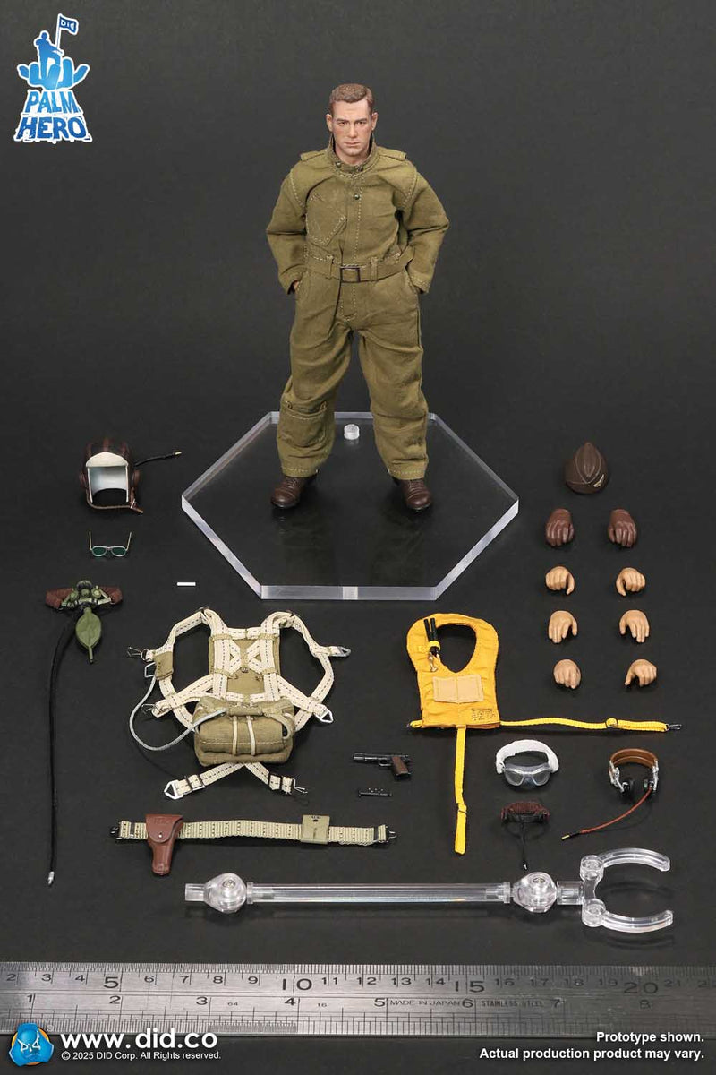 Load image into Gallery viewer, DID - 1/12 Palm Hero Series WWII US Army Air Force Pilot - Captain Rafe

