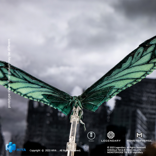 Hiya Toys - Exquisite Basic Series: Godzilla King of Monsters (2019) - Mothra (Emerald Titan Ver.)