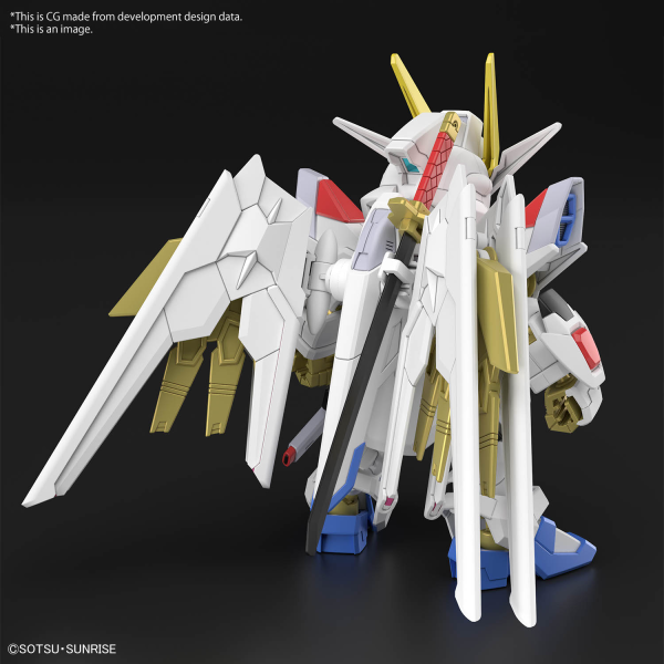 Load image into Gallery viewer, SD Gundam - Cross Silhouette - Mighty Strike Freedom Gundam
