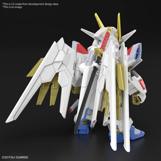 SD Gundam - Cross Silhouette - Mighty Strike Freedom Gundam