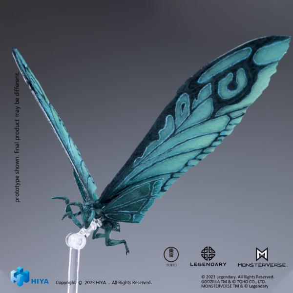 Load image into Gallery viewer, Hiya Toys - Exquisite Basic Series: Godzilla King of Monsters (2019) - Mothra (Emerald Titan Ver.)
