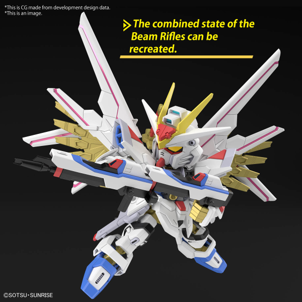 Load image into Gallery viewer, SD Gundam - Cross Silhouette - Mighty Strike Freedom Gundam
