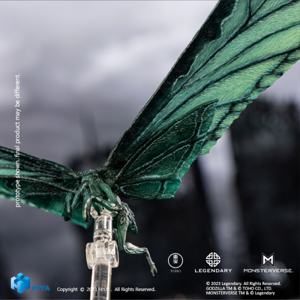 Load image into Gallery viewer, Hiya Toys - Exquisite Basic Series: Godzilla King of Monsters (2019) - Mothra (Emerald Titan Ver.)
