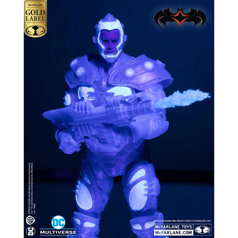 Load image into Gallery viewer, Mcfarlane Toys - DC Multiverse Mr.Freeze (Batman and Robin) Black Light Edition (Gold Label)
