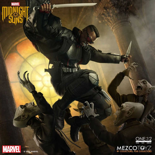 Mezco Toyz - One 12 Marvel's Midnight Suns - Blade