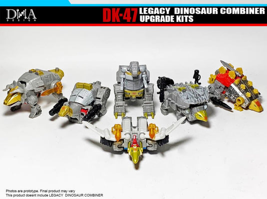 DNA Design - DK-47 Legacy Dinosaur Combiner Upgrade Kit