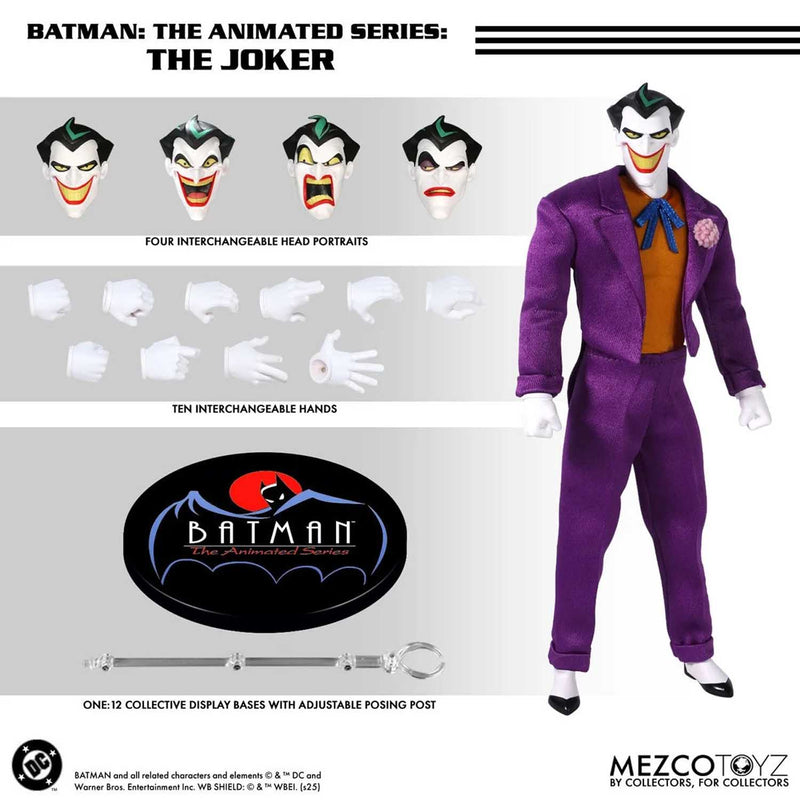 Load image into Gallery viewer, Mezco Toyz - One 12 Batman: The Animated Series - The Joker
