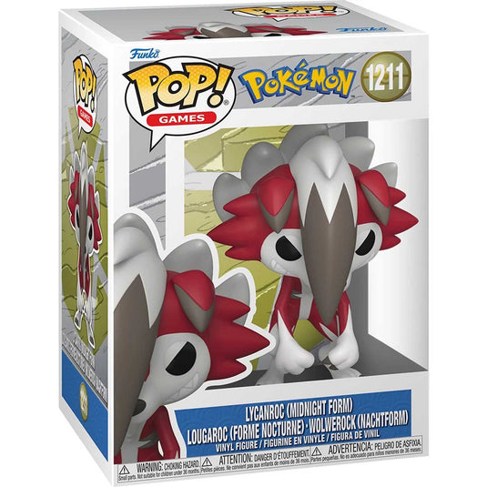 POP! Games - Pokemon - #1211 Lycanroc (Night)