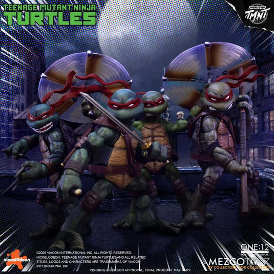 Mezco Toyz - One 12 Teenage Mutant Ninja Turtles (Comics) Deluxe Box Set