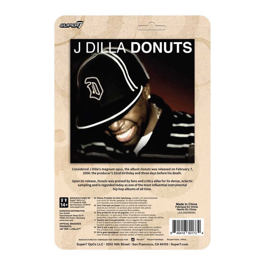Super 7 - J Dilla ReAction: J Dilla (Donuts Album Cover)