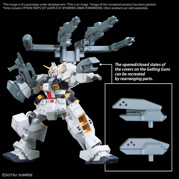 Load image into Gallery viewer, Bandai - Gundam Option Parts - Gunpla 07 (Powered Arms Powerder)
