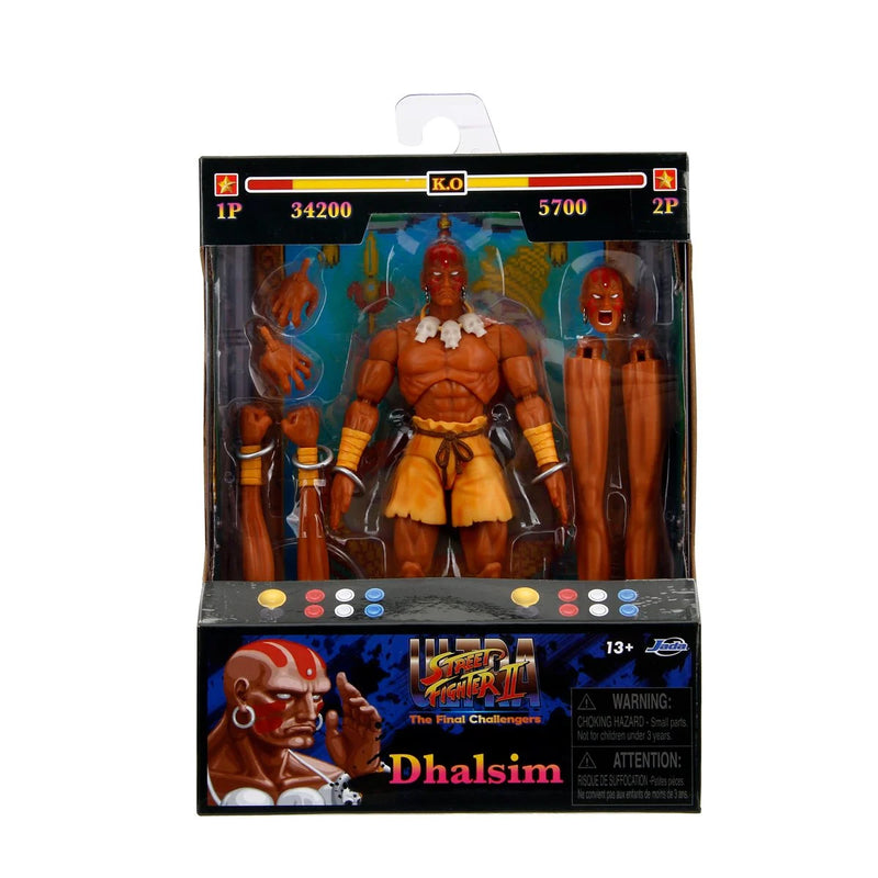 Load image into Gallery viewer, Jada Toys - Ultra Street Fighter II The Final Challengers - Dhalsim 1/12 Scale
