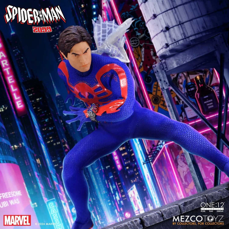 Load image into Gallery viewer, Mezco Toyz - One 12 Marvel Comics - Spider-Man 2099
