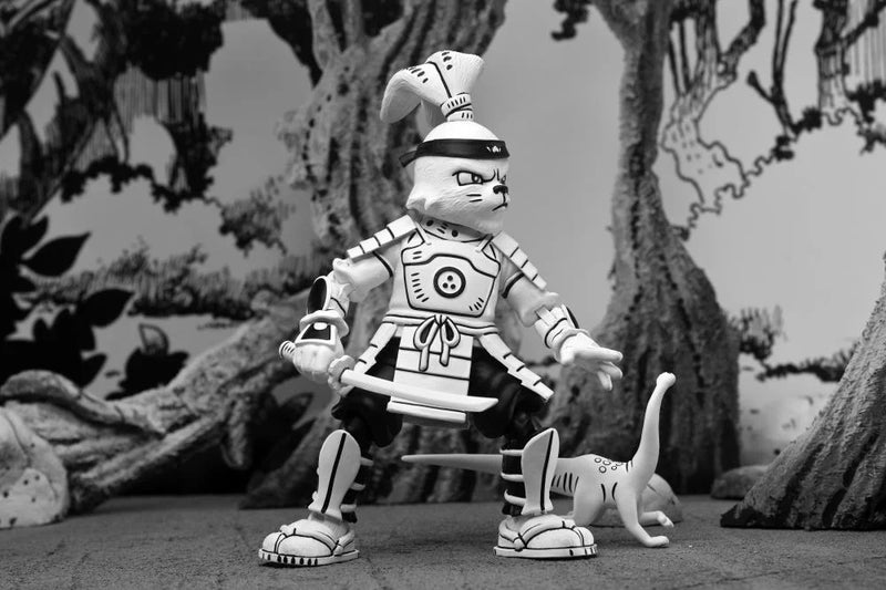 Load image into Gallery viewer, NECA - Usagi Yojimbo - Samurai Usagi Yojimbo (Black and White Version)
