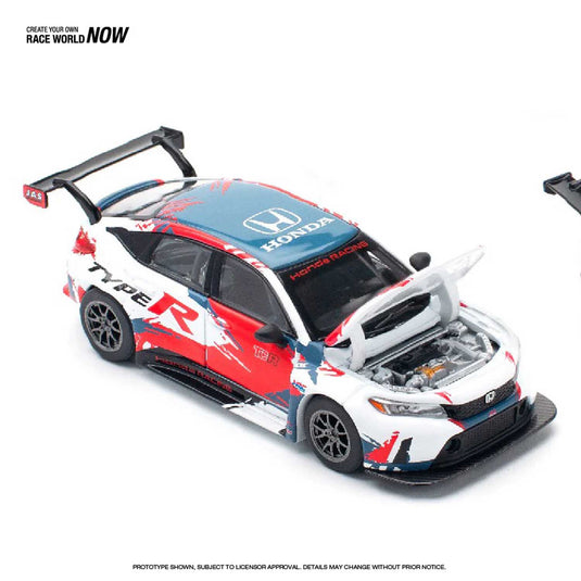 Pop Race - Honda Civic Type-R (FL5) TCR (Presentation) 1/64 Scale Diecast Model Car (PR640153)
