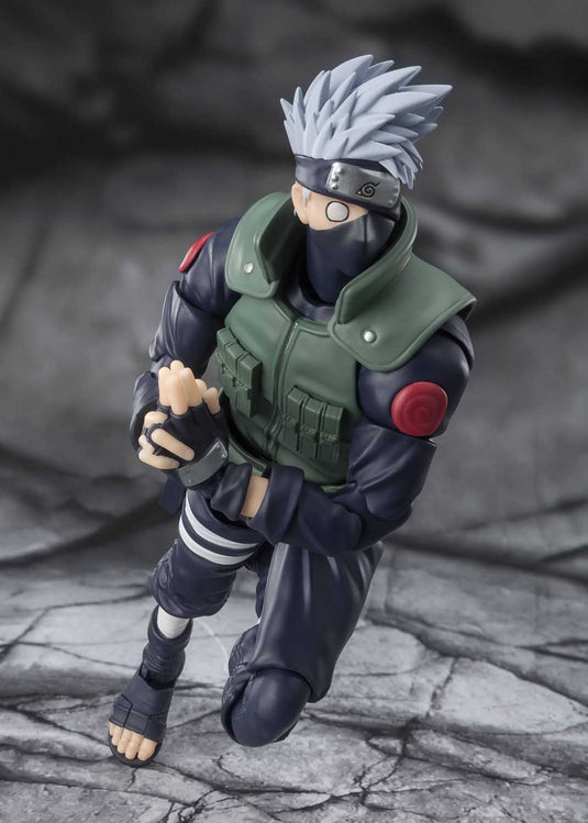 Bandai - S.H.Figuarts - Naruto Shippuden - Kakashi Hatake (The Famed Sharingan Hero) (2027 Reissue)