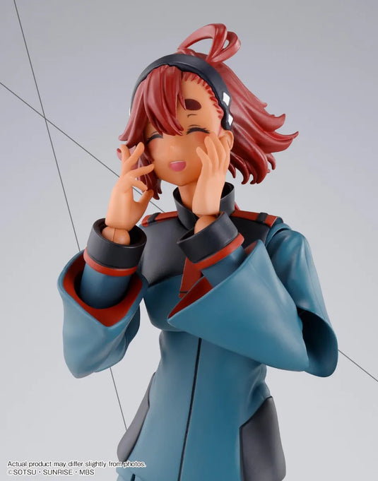 Bandai - S.H.Figuarts - Mobile Suit Gundam - The Witch From Mercury - Suletta Mercury (Regular Uniform Ver.) and Option Set