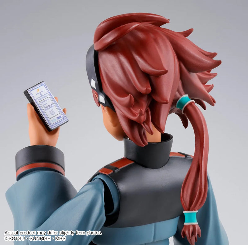 Load image into Gallery viewer, Bandai - S.H.Figuarts - Mobile Suit Gundam - The Witch From Mercury - Suletta Mercury (Regular Uniform Ver.) and Option Set
