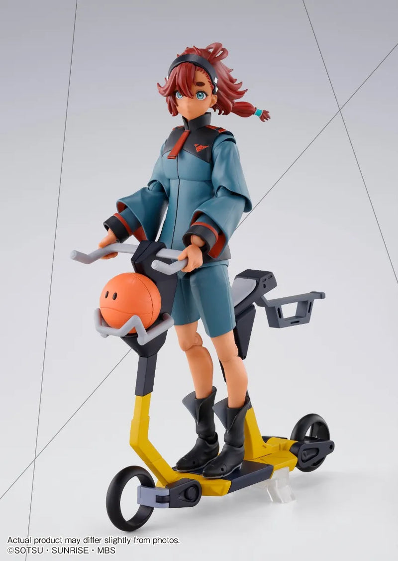 Load image into Gallery viewer, Bandai - S.H.Figuarts - Mobile Suit Gundam - The Witch From Mercury - Suletta Mercury (Regular Uniform Ver.) and Option Set
