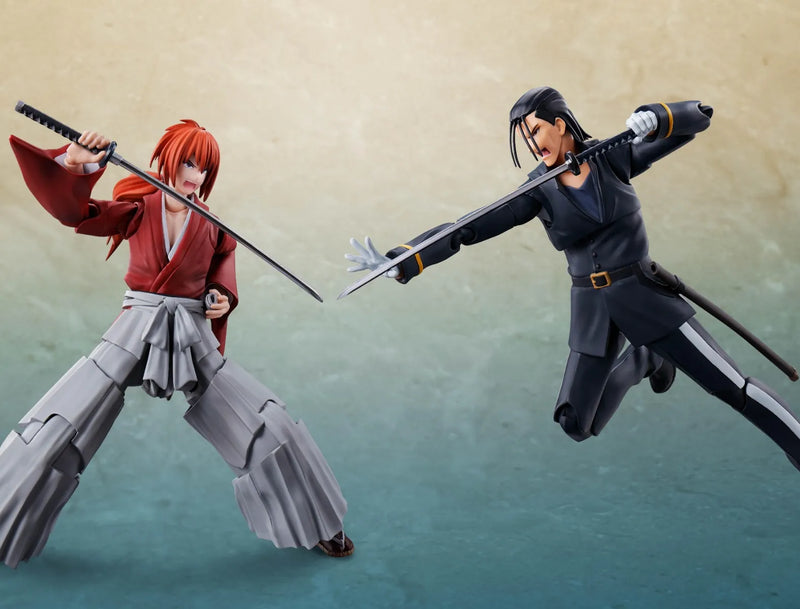 Load image into Gallery viewer, Bandai - S.H.Figuarts - Rurouni Kenshin: Meiji Swordsman Romantic Story - Hajime Saito
