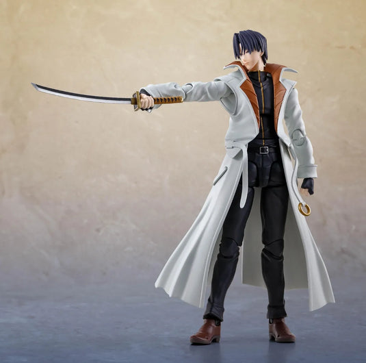 Bandai - S.H.Figuarts - Rurouni Kenshin: Meiji Swordsman Romantic Story - Aoshi Shinomori