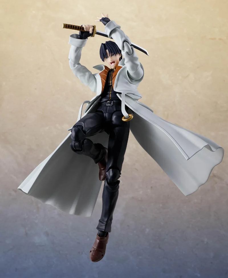 Load image into Gallery viewer, Bandai - S.H.Figuarts - Rurouni Kenshin: Meiji Swordsman Romantic Story - Aoshi Shinomori
