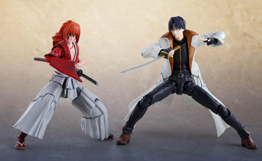 Bandai - S.H.Figuarts - Rurouni Kenshin: Meiji Swordsman Romantic Story - Aoshi Shinomori