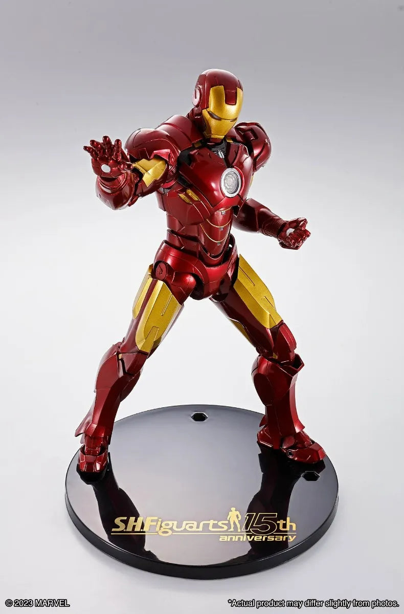 Load image into Gallery viewer, Bandai - S.H.FIguarts Iron Man 2 - Iron Man Mark 4 (15th Anniversary Version)
