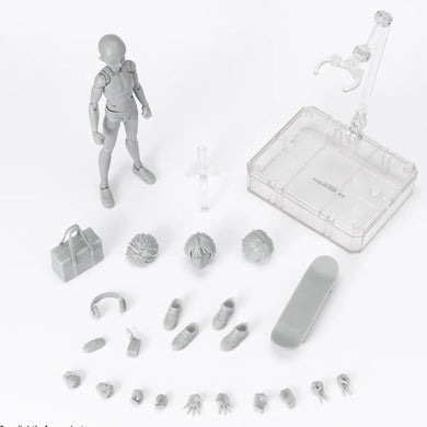 Bandai - S.H.Figuarts DX Body-Kun School Life Edition (Gray)
