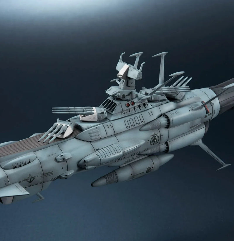 Load image into Gallery viewer, Bandai - Kikan Taizen Star Blazers: Earth Federation Andromeda 1st Ship 1/2000 Scale Model (Reissue)
