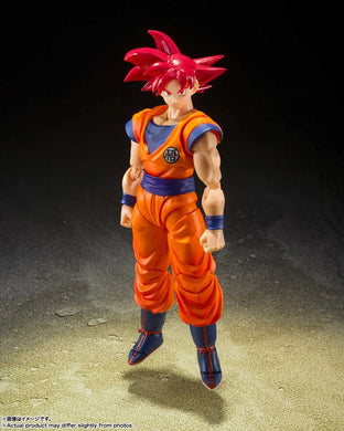 Bandai - S.H.Figuarts - Dragon Ball Super - Super Saiyan God Son Goku (Saiyan God of Virtue) (Reissue)