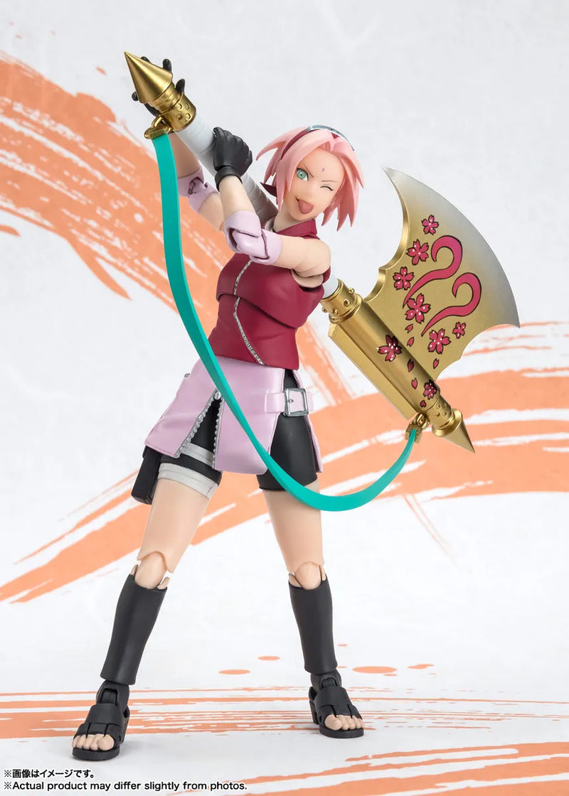 Load image into Gallery viewer, Bandai - S.H.Figuarts - Naruto Shippuden - Sakura Haruno (NARUTOP99 Edition)
