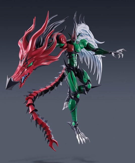 Bandai - S.H.Monsterarts - Yu-Gi-Oh! Duel Monsters GX - Elemental Hero Flame Wingman