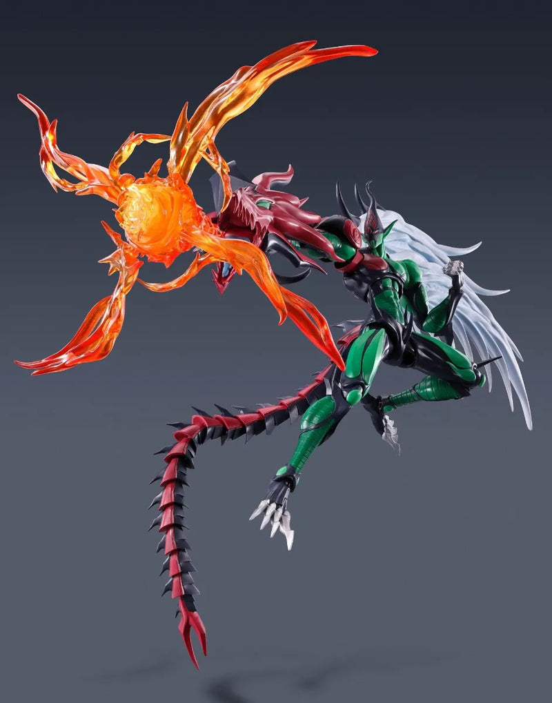 Load image into Gallery viewer, Bandai - S.H.Monsterarts - Yu-Gi-Oh! Duel Monsters GX - Elemental Hero Flame Wingman

