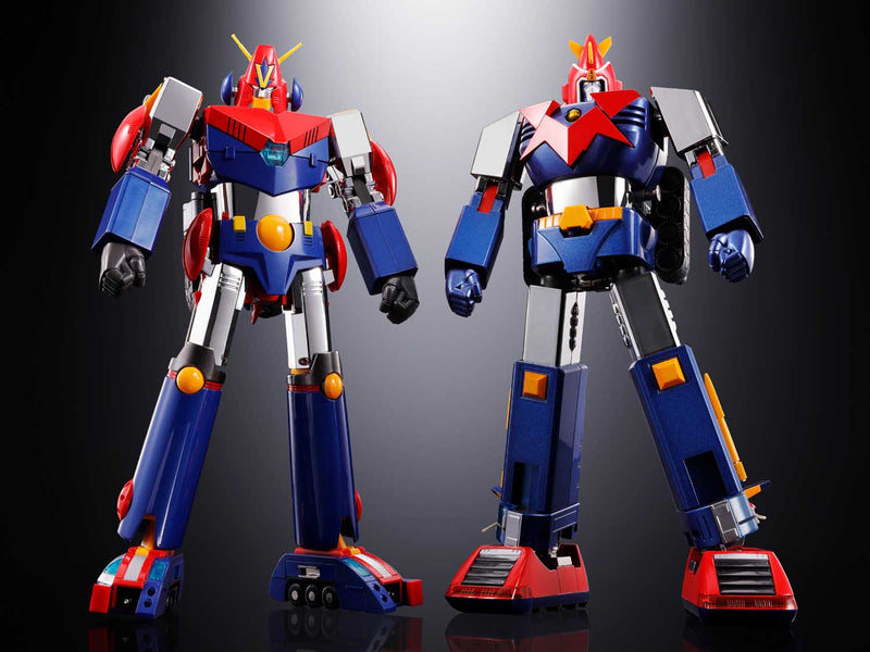 Load image into Gallery viewer, Bandai - Soul of Chogokin - Super Electromagnetic Robo Combattler V - GX-50SP COM-BATTLER V (50th Anniversary Version)
