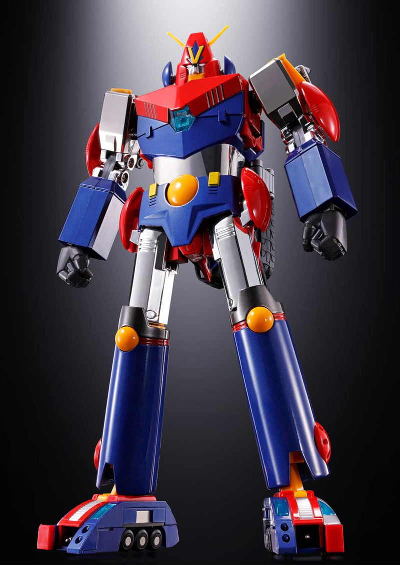 Load image into Gallery viewer, Bandai - Soul of Chogokin - Super Electromagnetic Robo Combattler V - GX-50SP COM-BATTLER V (50th Anniversary Version)
