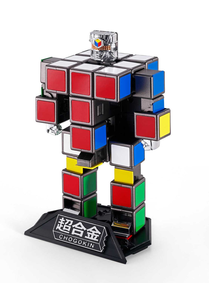 Load image into Gallery viewer, Bandai - Chogokin - Rubik&#39;s Cube Robo

